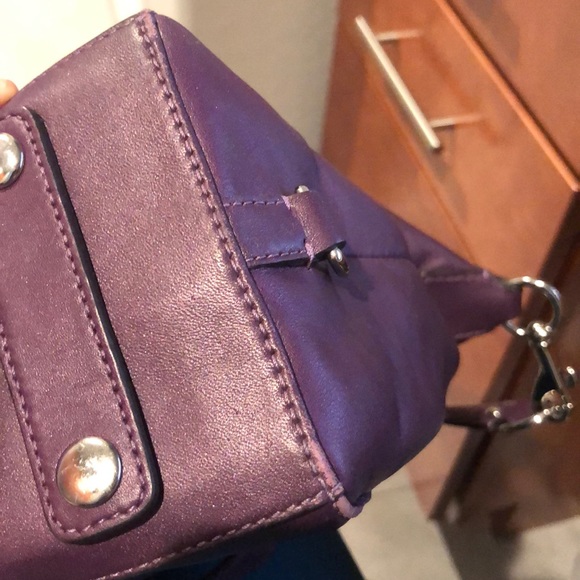 Plum color Coach Hobo bag- like new! - Picture 9 of 10